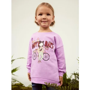 Light purple girly sweatshirt name it Kirsten - Girls