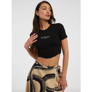 Black Womens Crop Top ONLY Lola - Women