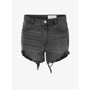 Black Womens Denim Shorts Noisy May Drew - Women