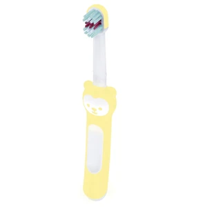 MAM Baby’s Brush zubní kartáček pro děti 6m+ Yellow 1 ks