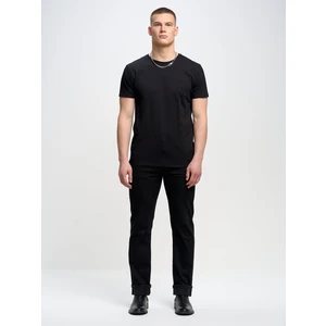 Big Star Man's Straight Trousers 110113 Black Denim-901