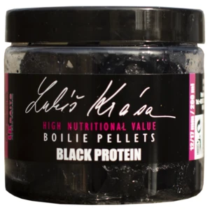 Lukas Krasa Boilies Pellet  Black Protein 12/17mm 200ml