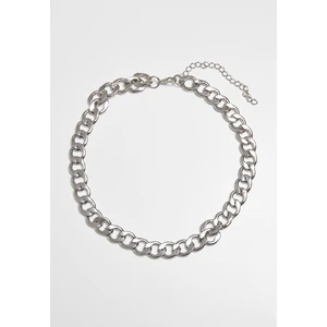 Large Silver Chain Necklace