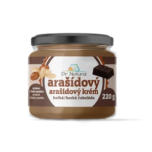 Dr.Natural Arašidový krém s horkou čokoládou 220g