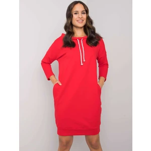 Red Paulie cotton dress