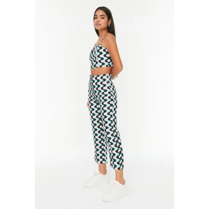 Trendyol Multicolored Straight Trousers