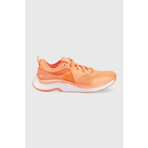 Tréningové topánky Under Armour Hovr Omnia oranžová farba,