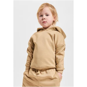 Girls' hoodie beige