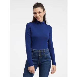 Orsay Women's Turtleneck T-Shirt Navy Blue - Women