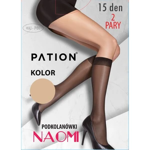 Raj-Pol Woman's Knee Socks Pation Naomi 15 DEN Visione