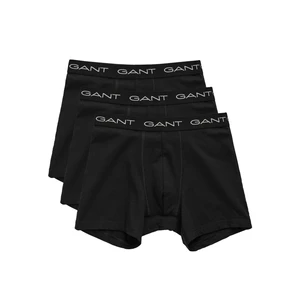 3PACK Men's Boxers Gant Black