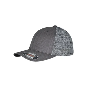 Flexfit Trucker Melange Mesh černá/šedá