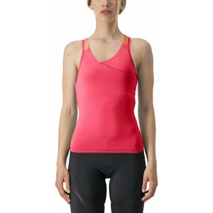 Castelli Solaris W Top Camiseta sin mangas Hibiscus/Soft Orange XS