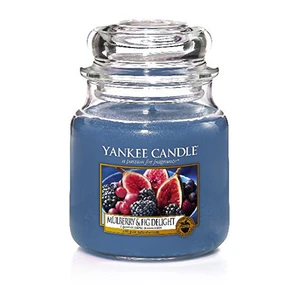 Yankee Candle Mulberry & Fig vonná sviečka Classic malá 411 g