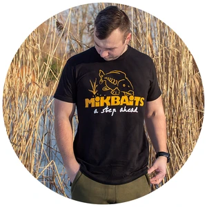 Mikbaits tričko černé - velikost 4xl