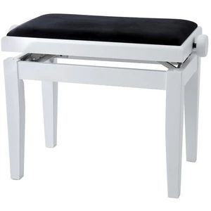 GEWA Piano Bench Deluxe Alb mat