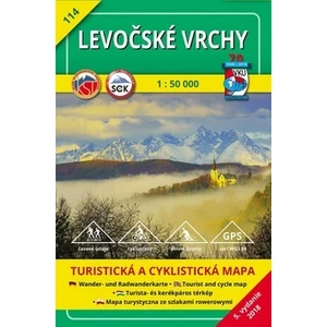 Levočské vrchy 1 : 50 000