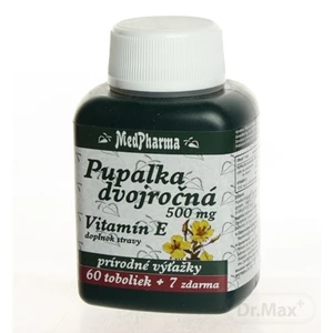 Medpharma pupalka dvojročná 500mg, vitamín e