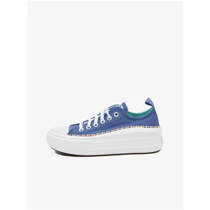 Blue Children's Sneakers on Converse Friendship Brace - Unisex