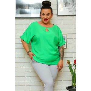 Women's blouse Karko Green