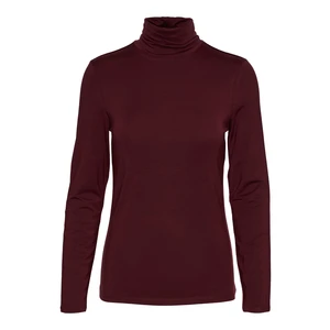 Vero Moda Dámsky sveter VMAVA Standard Fit 10219220 Winetasting L