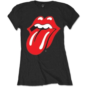 The Rolling Stones T-Shirt Classic Tongue Black-Graphic-Red M