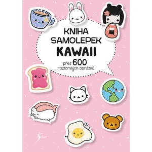 Kniha samolepek Kawaii