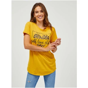 SAM73 Yellow Women's T-Shirt SAM 73 Inathi - Women