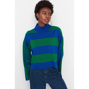 Trendyol Sweater - Blue - Regular fit