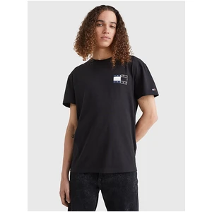 Black Men's T-Shirt Tommy Jeans - Men's