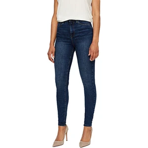 Vero Moda Dámske džínsy VMSOPHIA Skinny Fit 10193326 Medium Blue Denim S/34