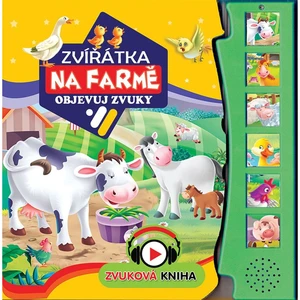 Zvuková knížka Zvířátka na farmě Objevuj zvuky CZ