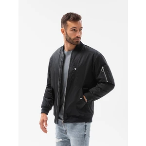 Ombre Clothing Men's mid-season bomber jacket  C516