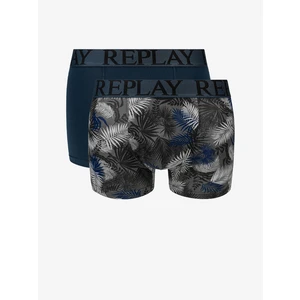 Boxer da uomo Replay T/C Foliage