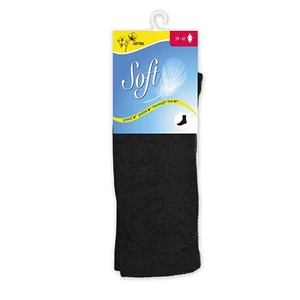 Soft Dámské ponožky se zdravotním lemem vysoké - černé 39 - 42