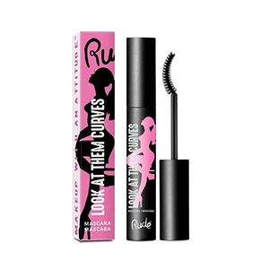 Rude Cosmetics Look At Them Curves tvarujúca riasenka odtieň Black 4,8 g