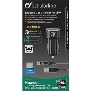 Cellularline  nabíjačka do auta  USB