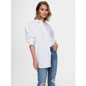 White Loose Shirt JDY Mio - Women