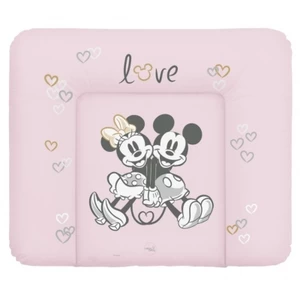 CEBA Podložka prebaľovacia mäkká na komodu (85x72) Disney Minnie & Mickey Pink