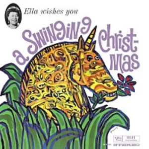 Ella Fitzgerald - Ella Wishes You A Swinging Christmas (Red Coloured) (Reissue) (LP)