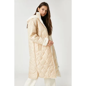 Koton Women's Beige Coat