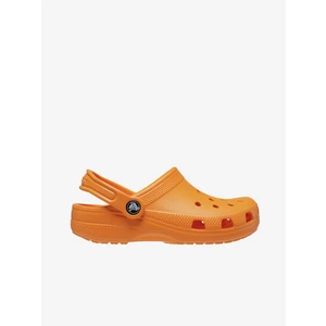 Šľapky Crocs oranžová farba