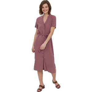 Vero Moda Dámske šaty VMVICA Regular Fit 10258464 Rose Brown XS