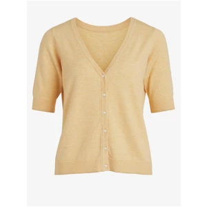 Yellow Cardigan VILA Comfy - Women