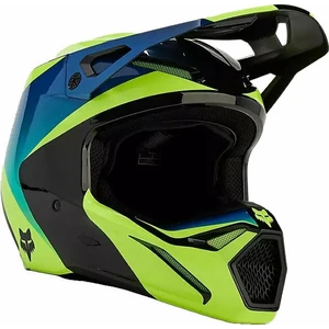 FOX V1 Streak Helmet Black/Yellow L Přilba