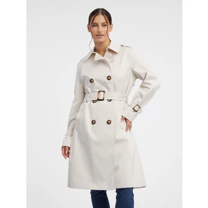 Orsay Creamy Ladies Trench Coat - Women