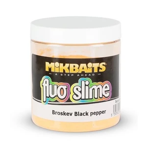 Mikbaits obalovací dip fluo slime 100 g-broskev black pepper