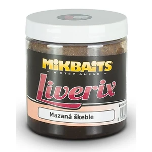 Mikbaits liverix boilie v dipu mazaná škeble 250 g - 16 mm