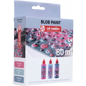 Talens Art Creation Blob Ensemble de peintures à l'aquarelle Pink 3 x 80 ml