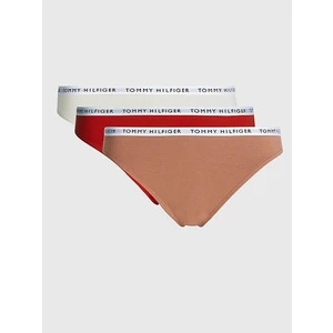 Tommy Hilfiger 3 PACK - dámské kalhotky Bikini UW0UW02828-0R2 XL